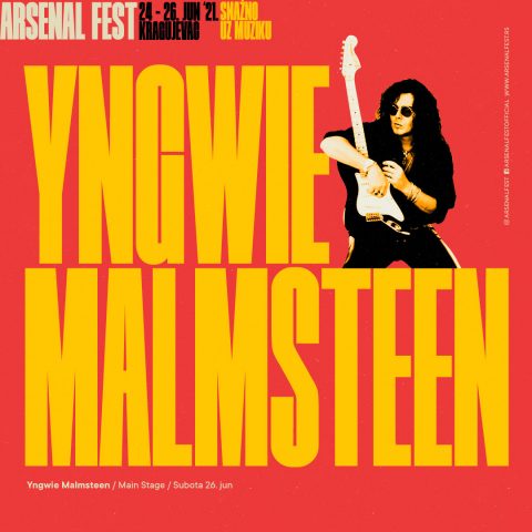 Yngwie Malmsteen potvrdio dolazak na Arsenal Fest u Kragujevac!